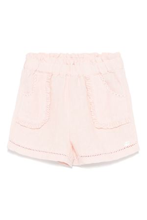 shorts in lino rosa TARTINE ET CHOCOLAT KIDS | CA2601130